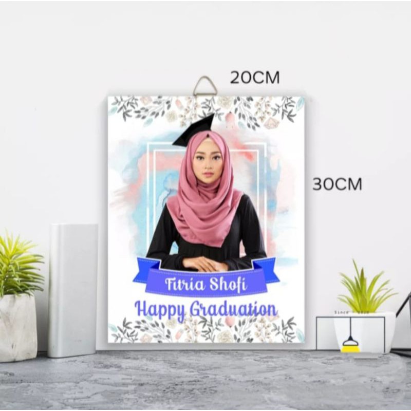 Jual Hiasan Dinding Custom Foto Wisuda/Kado Wisuda | Shopee Indonesia