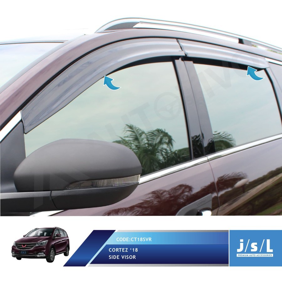 TALANG AIR WULING CORTEZ INJECTION SIDE VISOR