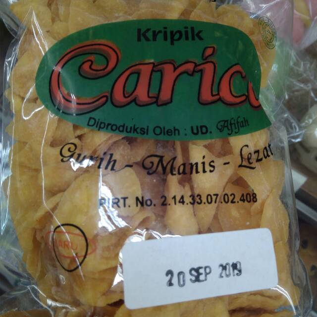 Keripik carica