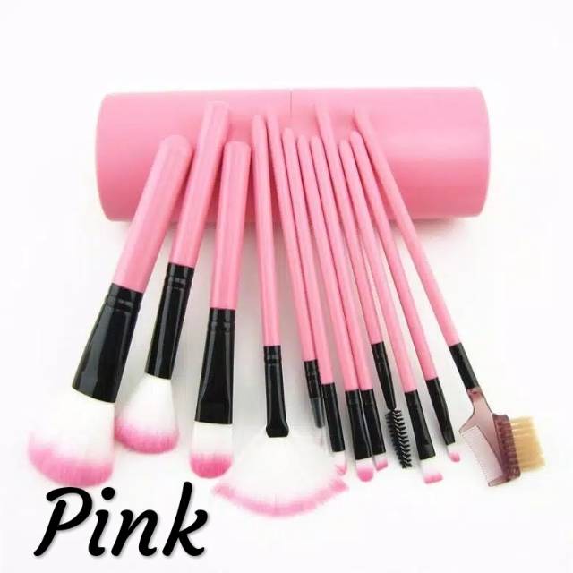 ( STOK READY ) Kuas alat make up kosmetik make up pro rias brush 12 in 1