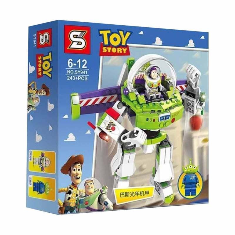 BUZZ LIGHTYEAR ROBOT LEGO BRICKS MAINAN EDUKASI GUNDAM TOYS STORY ROBOT