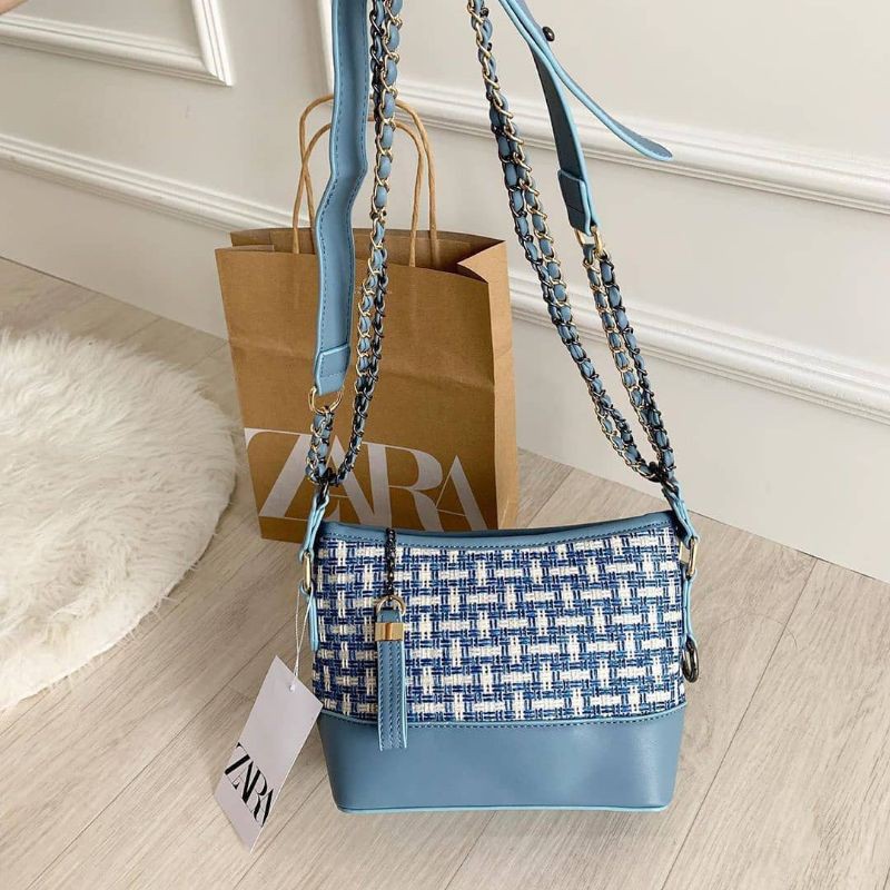 ZR Tweed Gabrielle Crossbody Bag