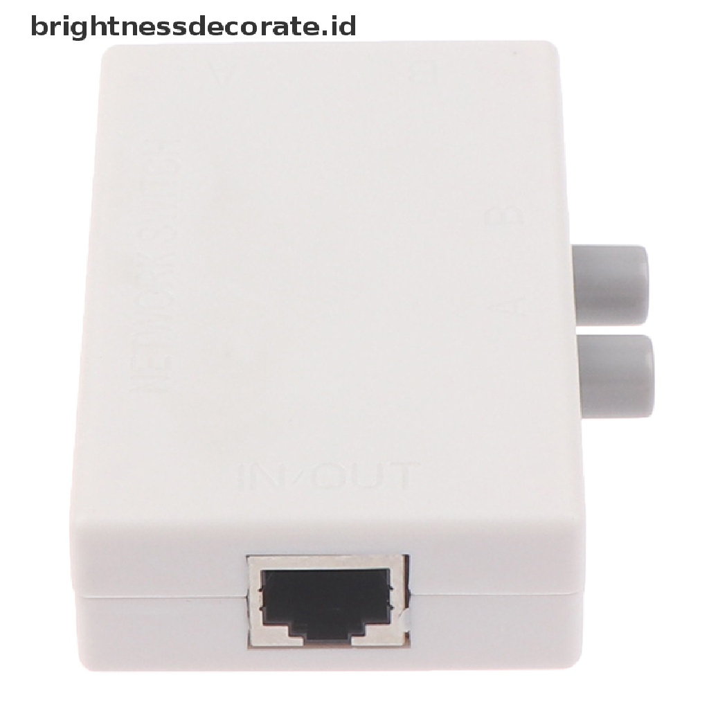 (birth) Switcher Jaringan Ethernet RJ45 RJ-45 2-Port