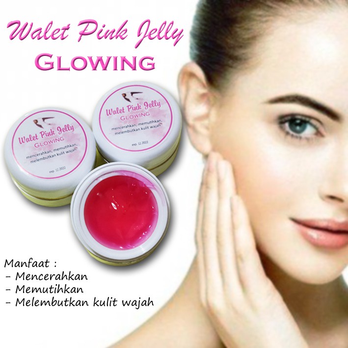 Walet Pink Jelly Glowing Cream / Krim Walet Pink Jelly Glowing