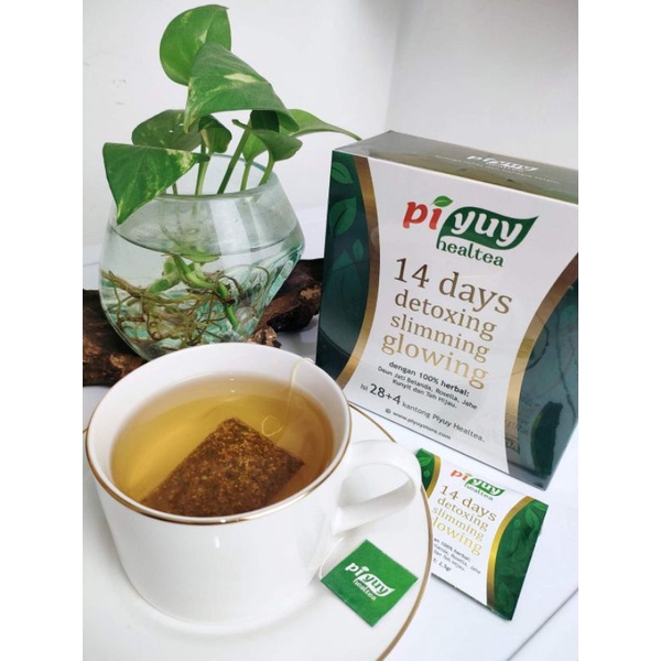 

Piyuy Healtea Detoxing Slimming Glowing Cara Diet Anti Ribet