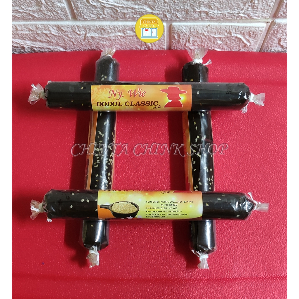 

Dodol Wijen / Pandan / Jahe Ny Wie Original Asli Lampung Kemasan 150g