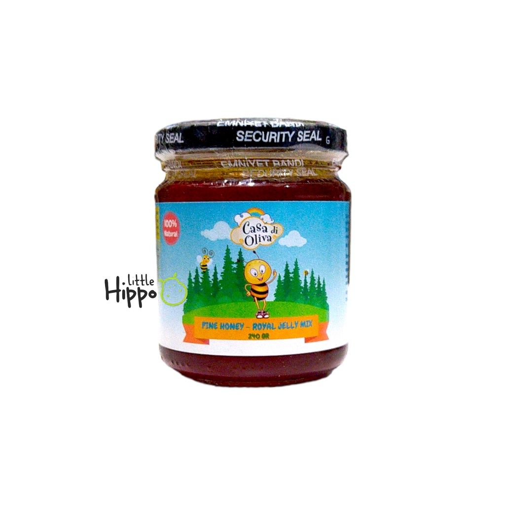 Casa Di Oliva Pine Honey Royal Jelly 240gr Madu Anak Madu Sehat Madu Casa Di Oliva Madu 240Gr