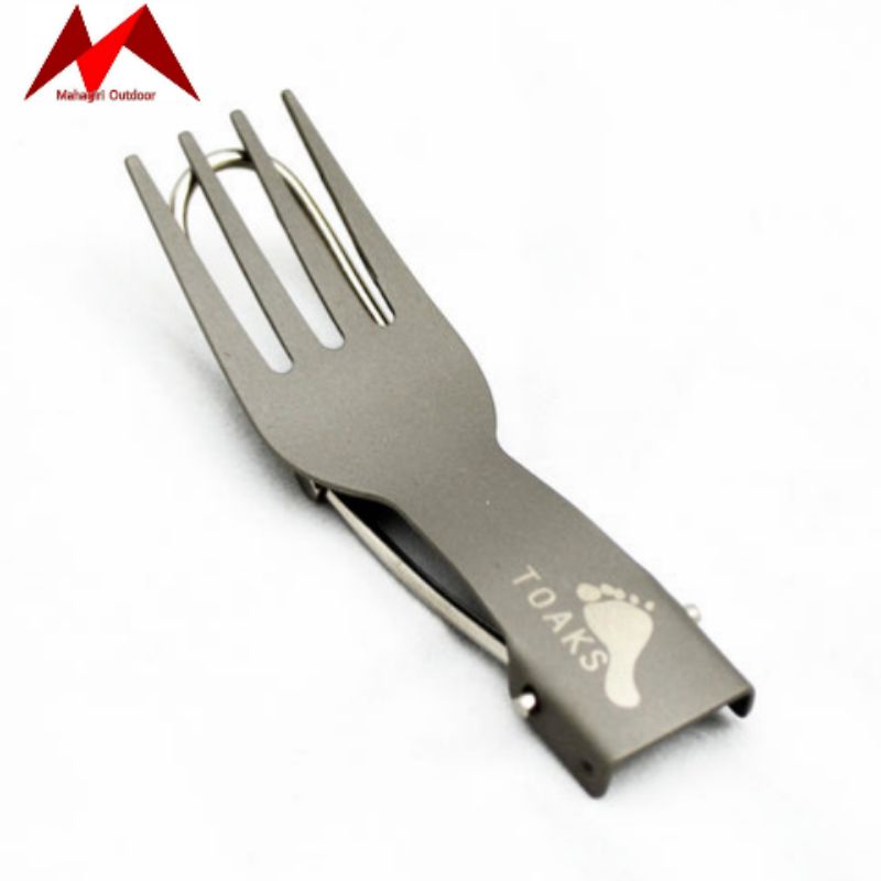 Toaks titanium SLV-09 folding fork ultralight camping outdoor