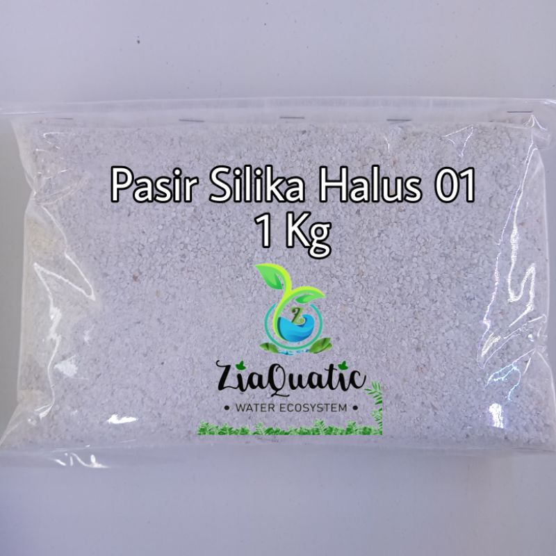 Pasir silika halus 01/filter air/substrat aquarium 1 kg