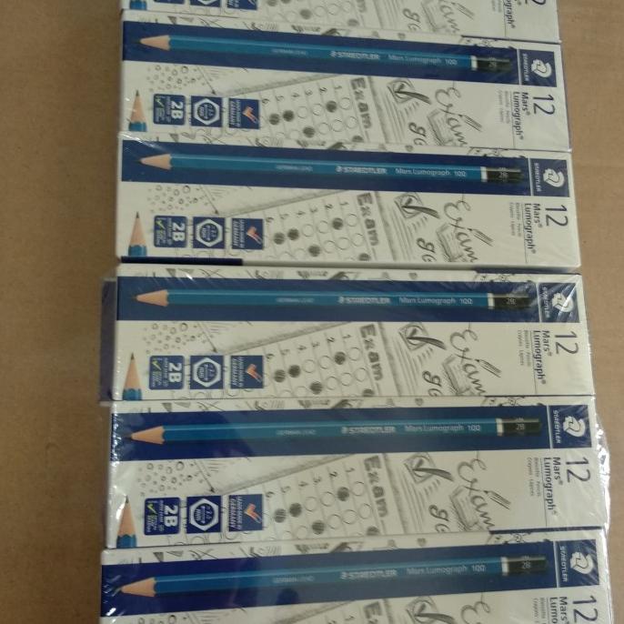 

$$$$] pencil 2 B staedler Min order 1 dz isi 12 buah