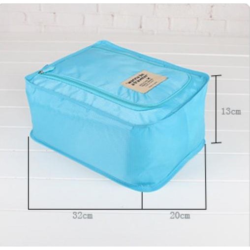 NEW TAS PENYIMPANAN SEPATU SANDAL TAHAN AIR ANTI AIR SHOE BAG TAS DISKON