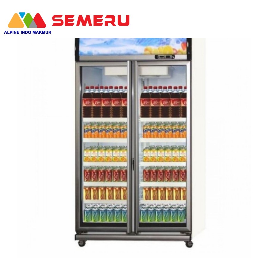 POLYTRON SHOWCASE 2 PINTU 1000 L SCN-1020