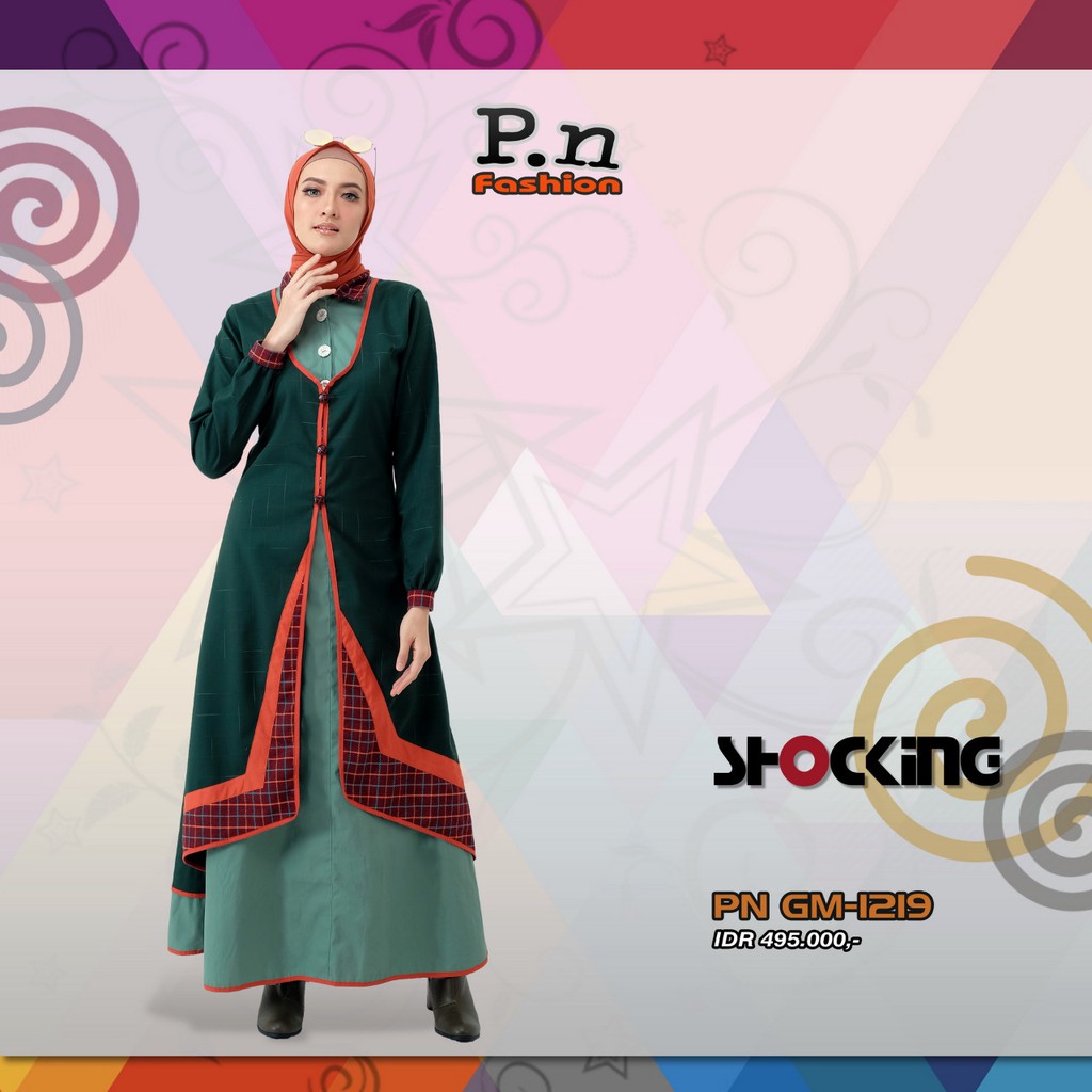gamis pn fashion PN 1219