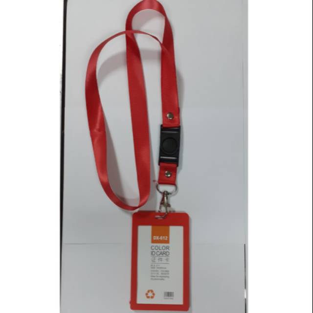 

Set Casing Plastik Id Card Tebal + Tali Id Card 2CM Stoper
