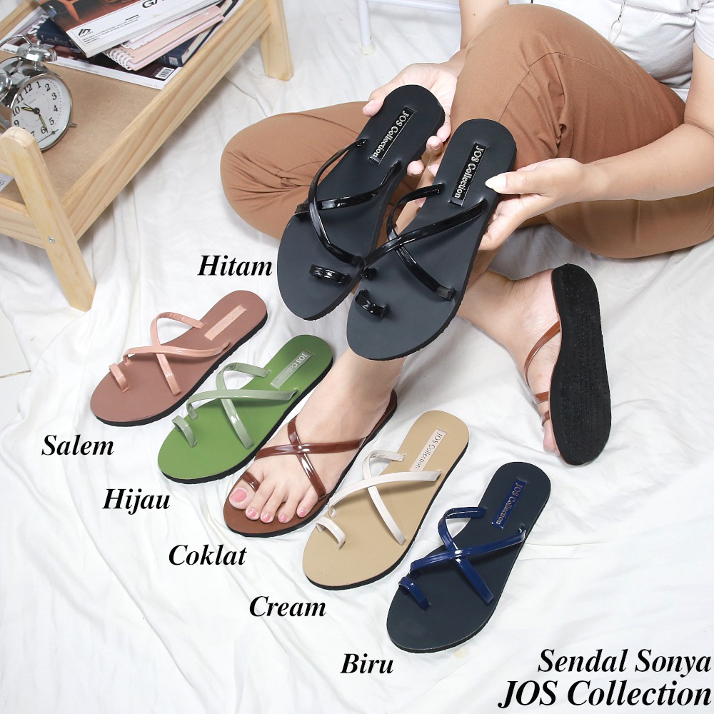 Sendal Jepit Wanita Flat - Sonya by JOS Collection