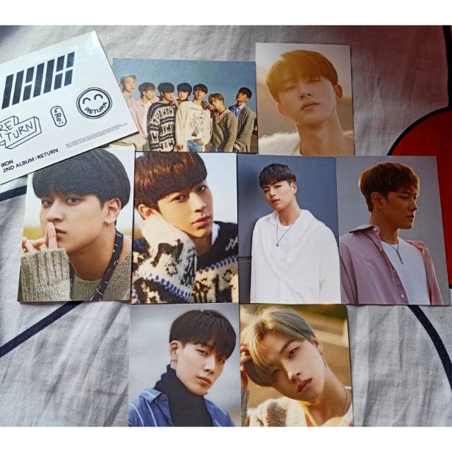 IKON OFFICIAL POSTCARD ALBUM RETURN - IKON 2ND ALBUM