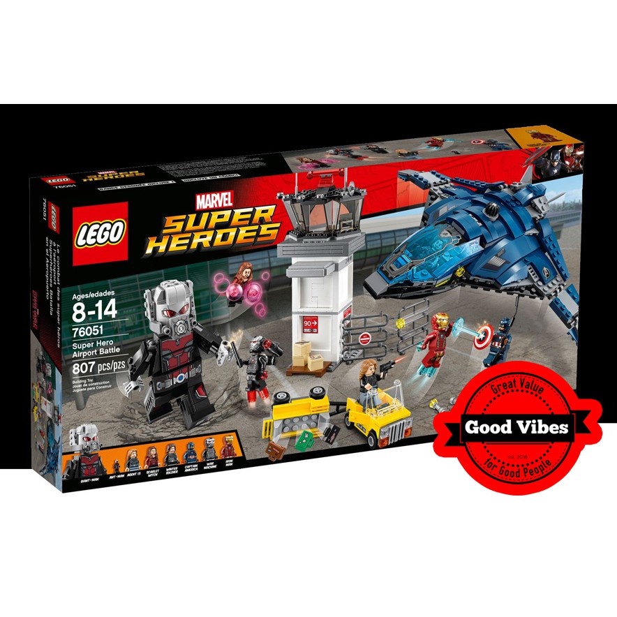 LEGO 76051 Super Hero Airport Battle - KingBricks