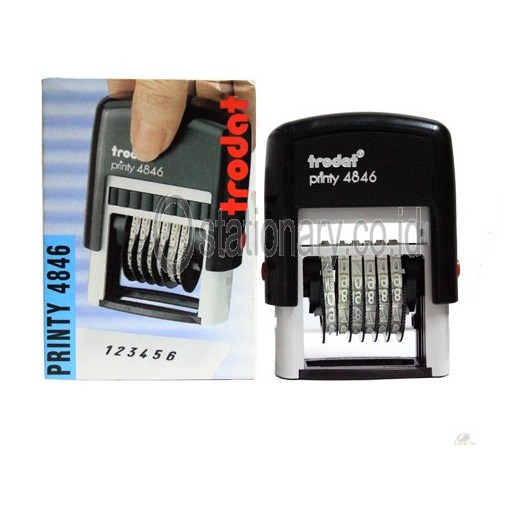 

Stempel Tanggal Printy Dater Trodat 4846