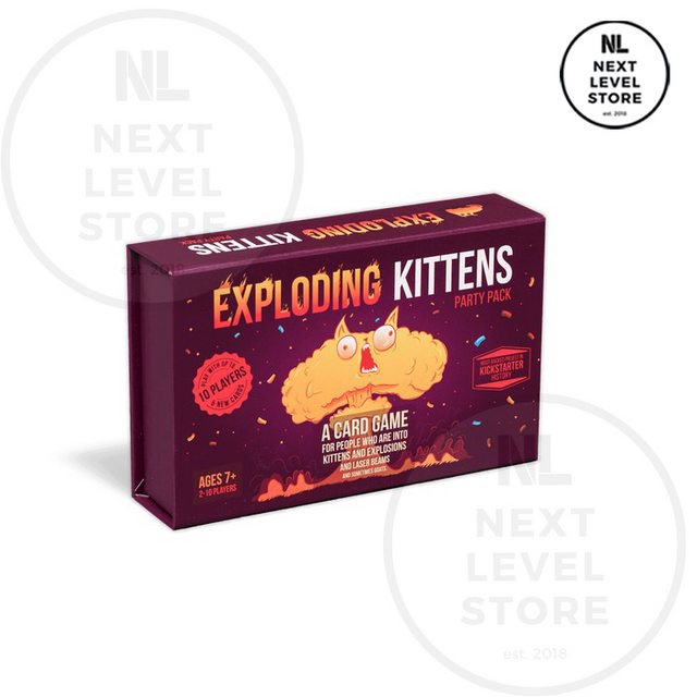 Exploding Kittens : PARTY PACK Board Game Kittens Games