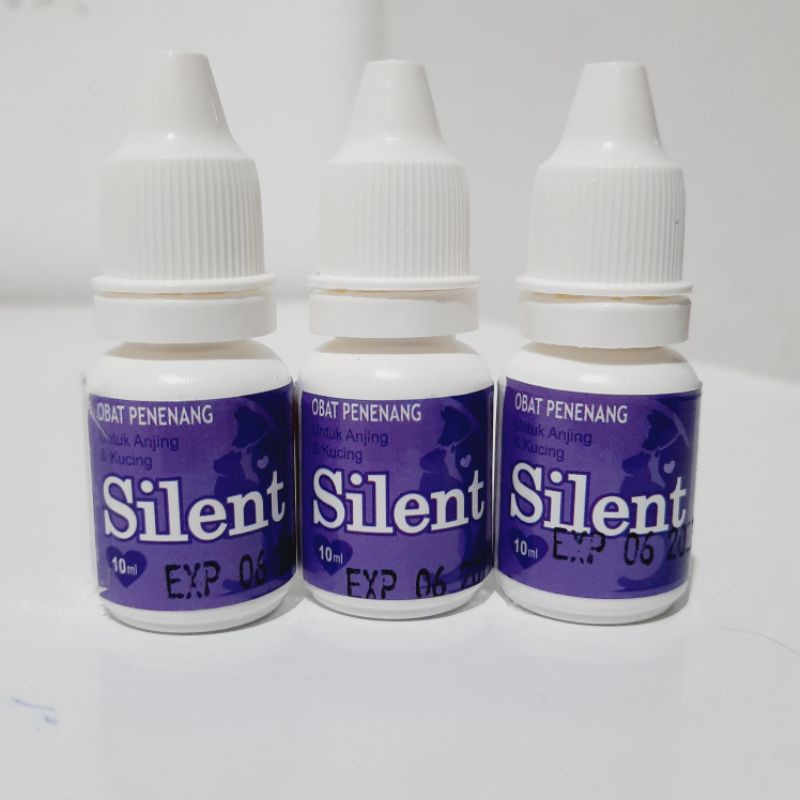 SILENT OBAT PENENANG KUCING 10ml