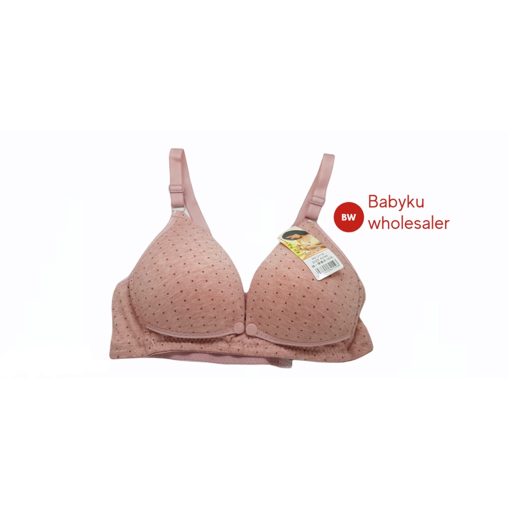 Bh menyusui / nursing bra tanpa kawat kait 3