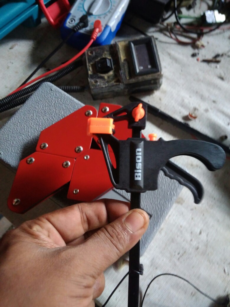 Bison 4 Inch Klem F Catok Kayu Jepit Penjepit Quick Release Wood Clamp