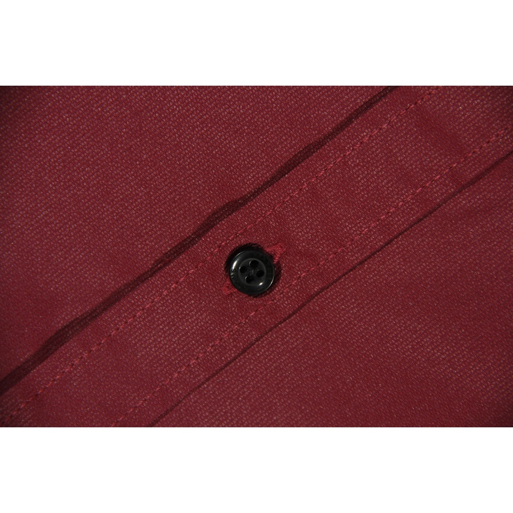 COD Kemeja Pria Stanley Adams 08 Slimfit Lengan Pendek Maroon 100% Original Brand