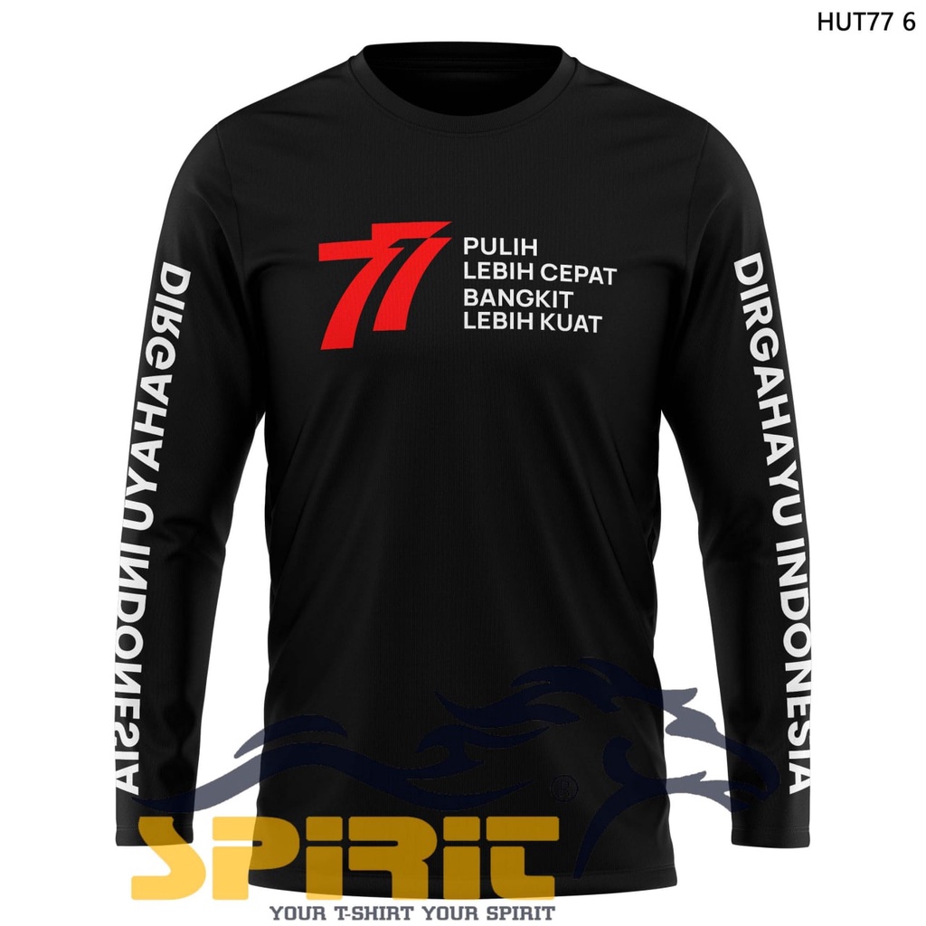 COD kaos 77 indonesia kaos kemerdekaan 77 17 agustus panjang jumbo