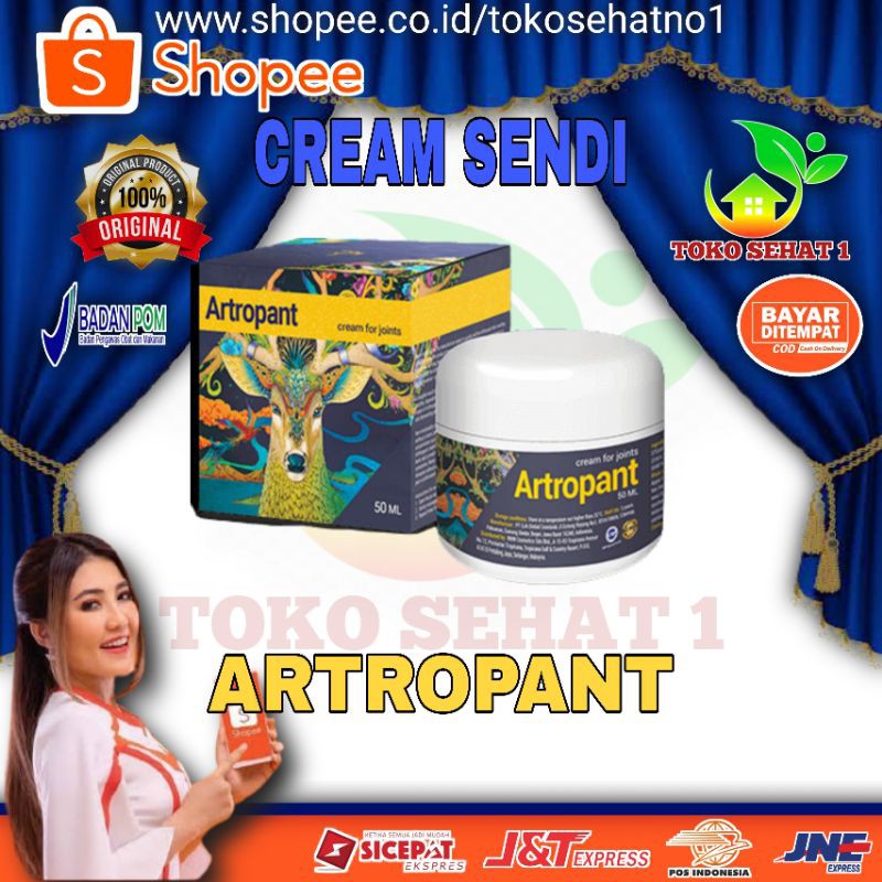 Jual Artropant Cream Original Asli Obat Tulang Sendi Otot Kaku Indonesia Shopee Indonesia