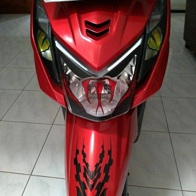 Stiker Lampu Motor Beat Stiker Mata Stiker Sein Shopee Indonesia