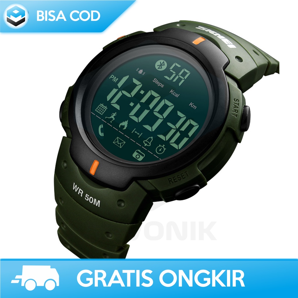 JAM TANGAN SPORT PRIA DIGITAL OUTDOOR SKMEI 1301 ORI WATERPROOF KEREN