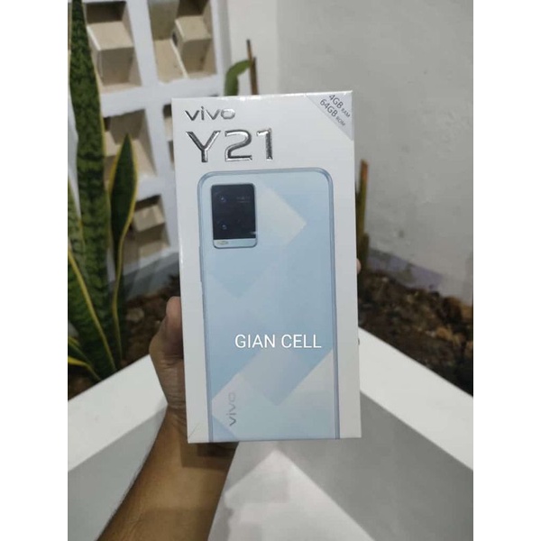 Handphone Vivo Y21 4/64 Baru/New/Segel Garansi Resmi