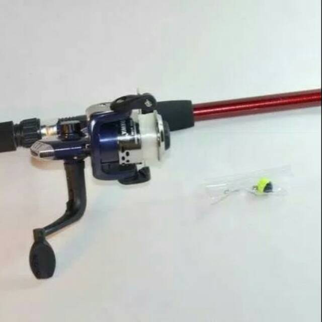 Set Alat Pancingan Reel Pancingan + Joran + Benang + Pelampung + Kail