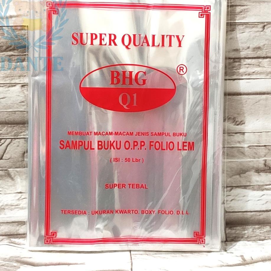 

TERBARU Sampul Plastik Lem BHG uk FOLIO isi 50 Lembar 44F`