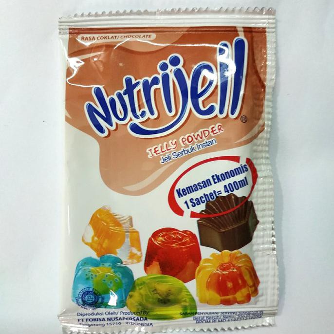 

Nutrijell coklat kemasan ekonomis 20 gram. LIMITED EDITION Kode 1225