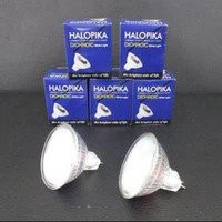 Halopika Lampu Halogen MR16 ~50w Kuning 220v Tusuk/Lampu Sorot Tusuk