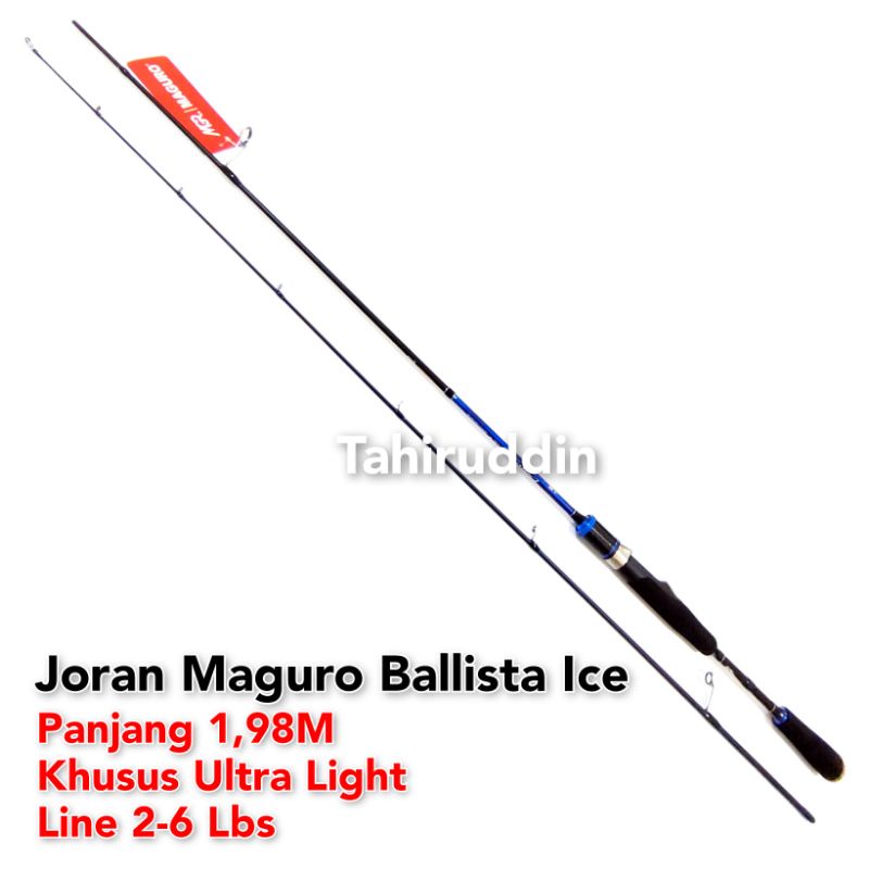 Joran Maguro BALISTA ICE 1,98 METER KHUSUS UL