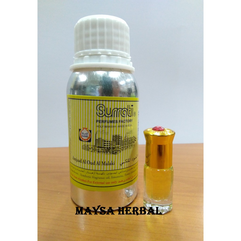 Amjaad Al Oud Al Malaki by Surrati | 3 ml, 6 ml dan 12 ml | Gaharu - Amber