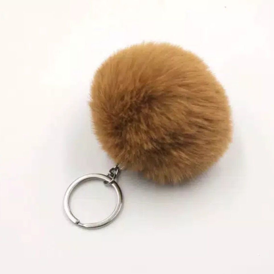 Gantungan Tas POMPOM termurah aksesorit tas gantungan boneka souvenir pesta promo shopee 4.4 COD