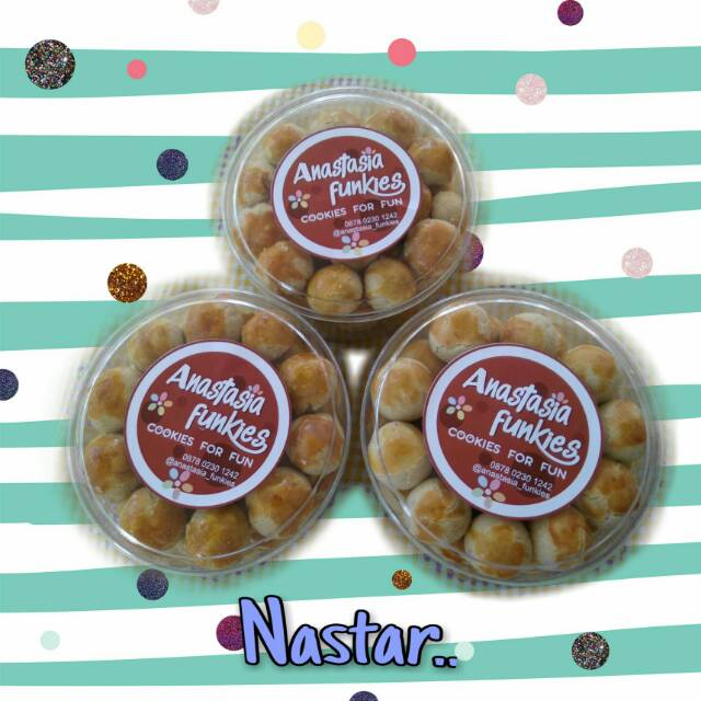 

Kue Nastar, suguhan Lebaran 500gr (Anastasia Funkies)