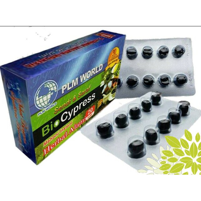 Biocypress Obat Sakit Syaraf & Sendi. Stroke Herbal Ajaib