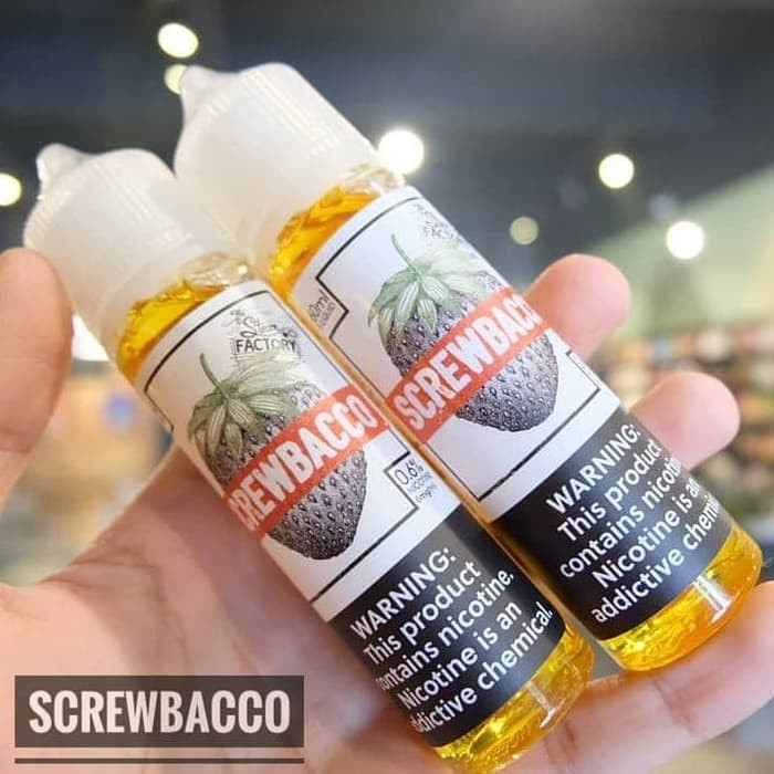 Screwbacco Screwbaco 60ml 3mg By Steam Factory Usa Premium Liquid Shopee Indonesia