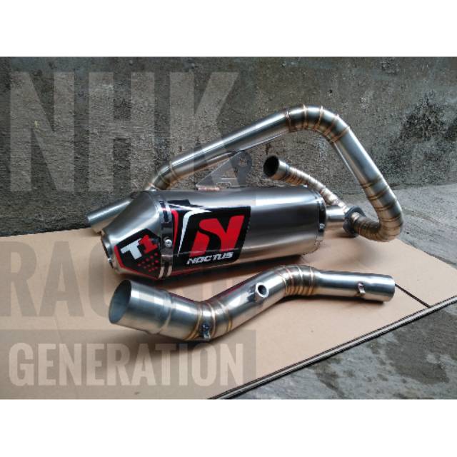 KNALPOT RACING PNP KLX 230 CC KLX 250 CC CRF 230 CC CRF 250 CC BAHAN FULL STAINLESS