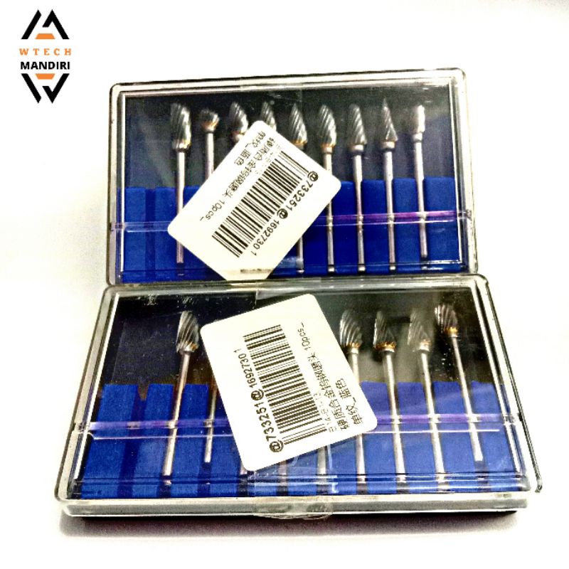 Mata Bor Cun Metal 3×6mm Tuner Tungsten Karbida Penggilingan Tuner Mini Porting