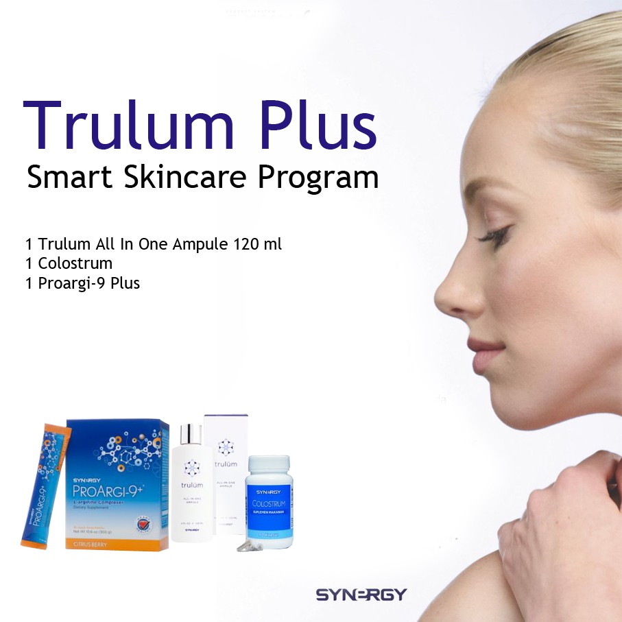 Paket Trulum Maxi Glow Synergy Mencegah & Mengobati Keriput & Bopeng