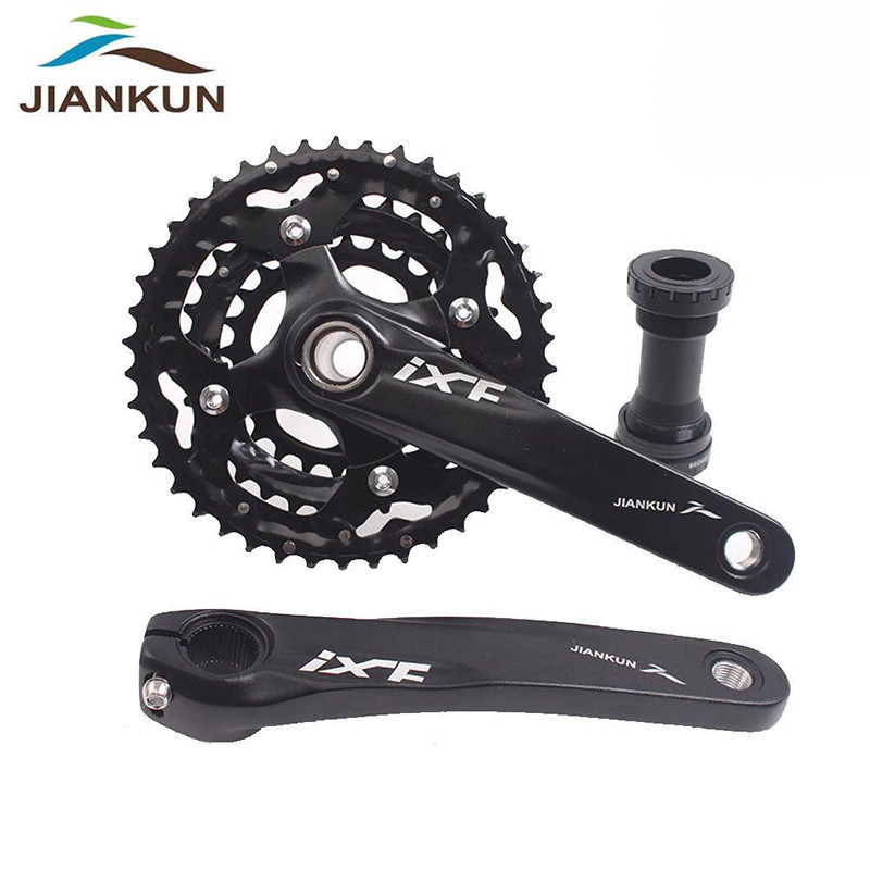 IMPORT Bike Crank MTB Bike 170mm crankset 3*10 Speed Triple Crank 104BCD 24/32/42T Bicycle