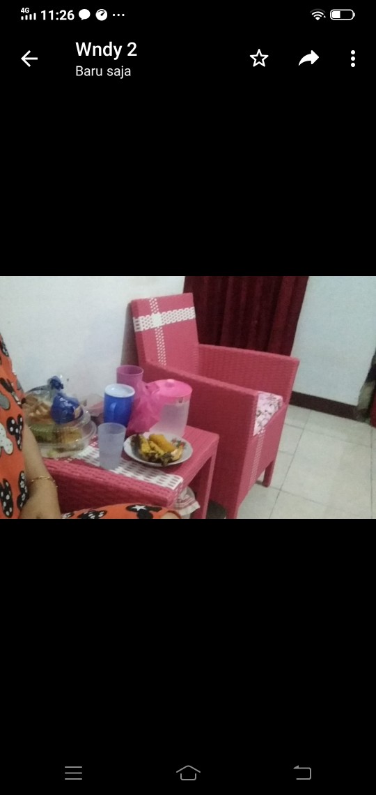 Kursi Teras Rotan Model Hawai