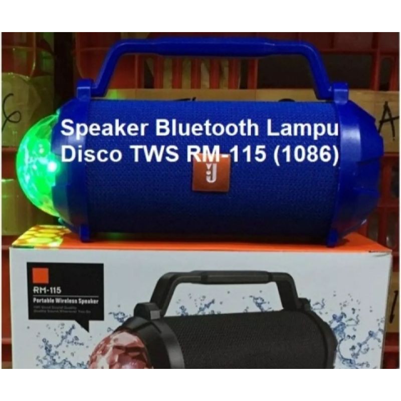 TERBARU Speaker bluetooth lampu disco TWS-RM