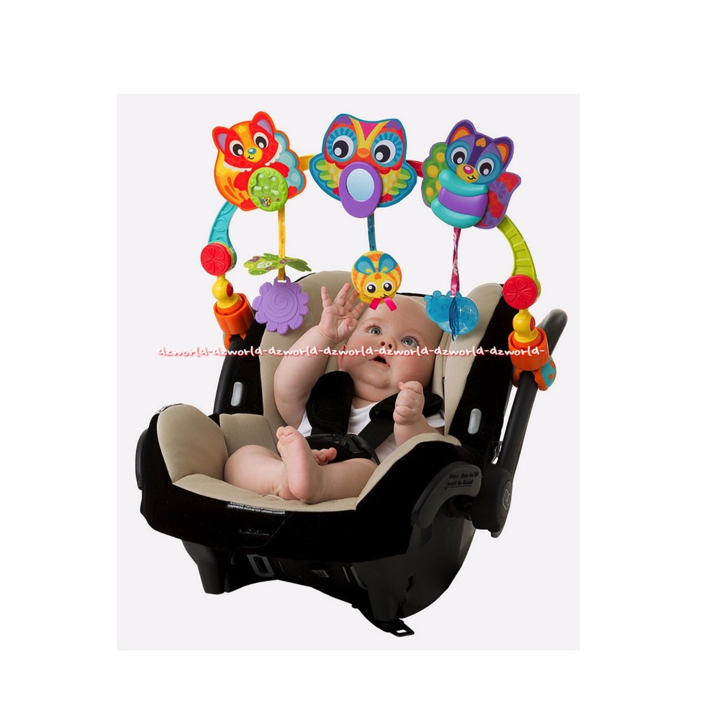 Playgro Owl Music In The Wiids Travel Play Mainan Gantung