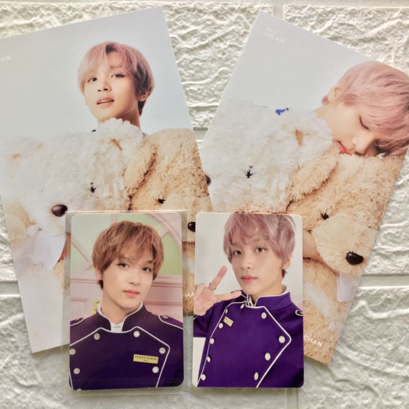 pc haechan sg's 22 pair with benefit sg22 keycard haechan season greetings 2022 nct dream official p